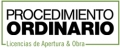 Procedimiento Ordinario, Licencias de Apertura