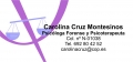 Psicloga Forense y Psicoterapeuta. Carolina Cruz