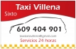 Taxi Villena Sixto