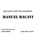 ESCUELA DE PELUQUERÍA MANUEL MACAVI