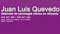 Juan Luis Quevedo-Psicólogo Alicante
