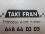 Taxi fran