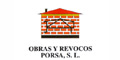 OBRAS Y REVOCOS PORSA S.L.