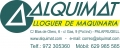 ALQUIMAT - ALQUILER DE MAQUINARIA 