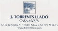 CASA MUSEO J. TORRENTS LLADO