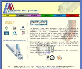 JUAN CARLOS ALUMINIO, PVC Y CRISTAL
