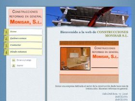 CONSTRUCCIONES MONISAR S.L.