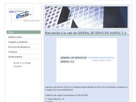 GENERAL DE SERVICIOS MARSOL S.A.