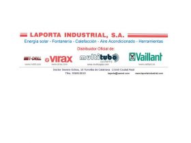 LAPORTA INDUSTRIAL S.A.