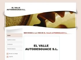 EL VALLE AUTODESGUACE S.L.