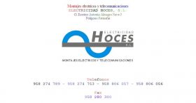 ELECTRICIDAD HOCES