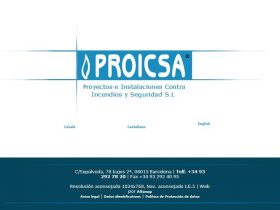 PROICSA - PROYECTOS E INSTALACIONES CONTRA INCENDIOS Y SEGURIDAD