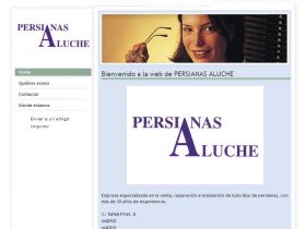 PERSIANAS ALUCHE