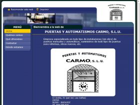 PUERTAS Y AUTOMATISMOS CARMO, S.L.U.