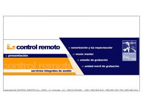 CONTROL REMOTO