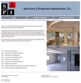 SERVICIOS Y PROYECTOS INDUSTRIALES S.L.