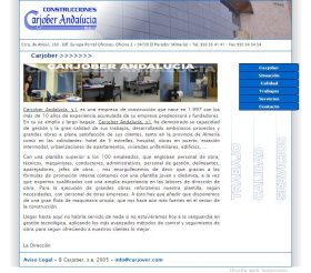 CONSTRUCCIONES CARBOJER ANDALUCA S.L.