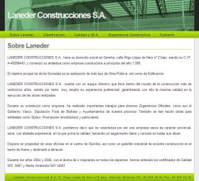 LANEDER CONSTRUCCIONES S.A.