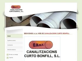 CANALIZACIONS CURTO BONFILL