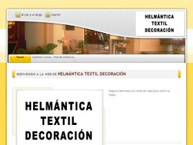 HELMNTICA TEXTIL DECORACIN
