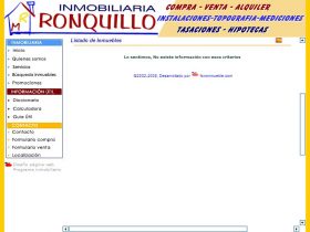 INMOBILIARIA RONQUILLO