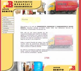 TRANSPORTES, MUDANZAS Y GUARDAMUEBLES JAVIER BENITO