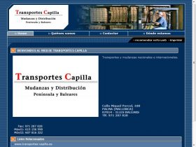 TRANSPORTES CAPILLA