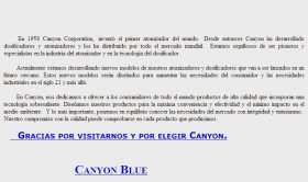 CANYON BLUE