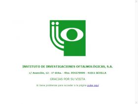 INSTITUTO DE INVESTIGACIONES OFTALMOLGICAS