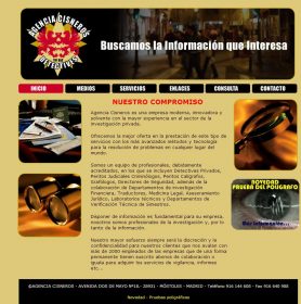 AGENCIA CISNEROS DETECTIVES (TIP D.G.P. 652)