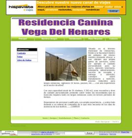 RESIDENCIA CANINA Y FELINA VEGA DEL HENARES