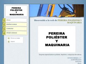 PEREIRA POLISTER Y MAQUINARIA