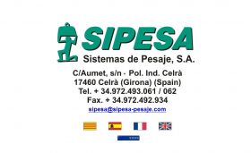 SIPESA - SISTEMAS DE PESAJE, S.A.