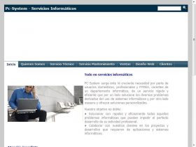 PC-SYSTEM SERVICIOS INFORMTICOS
