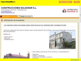 CONSTRUCCIONES SOLGOMAR S.L.